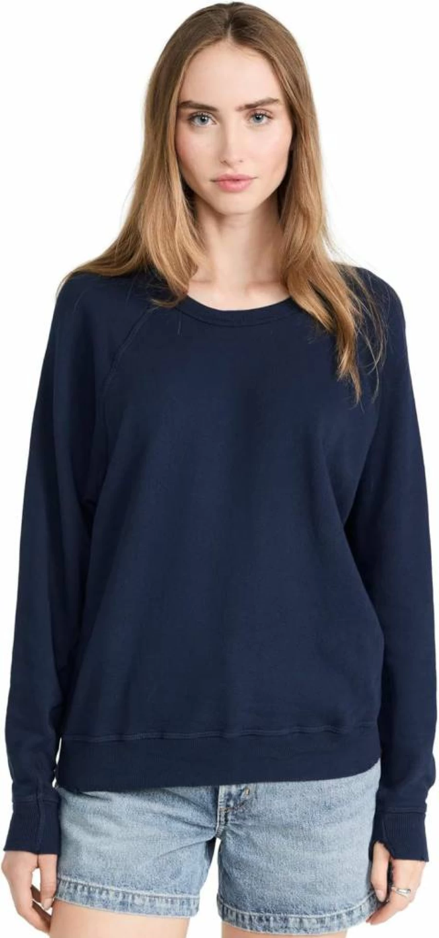 THE GREAT Women's College Sweatshirt - Vintage Inspired Comfort Fit Pullover