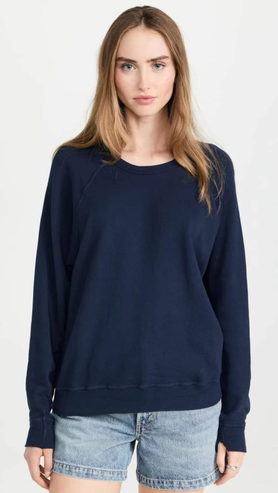 THE GREAT Women's College Sweatshirt - Vintage Inspired Comfort Fit Pullover