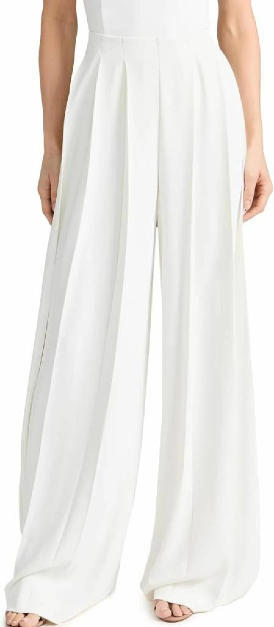 L'AGENCE Women's Nova High-Waisted Pleated Trousers - Elegant & Comfortable Dress Pants for Women