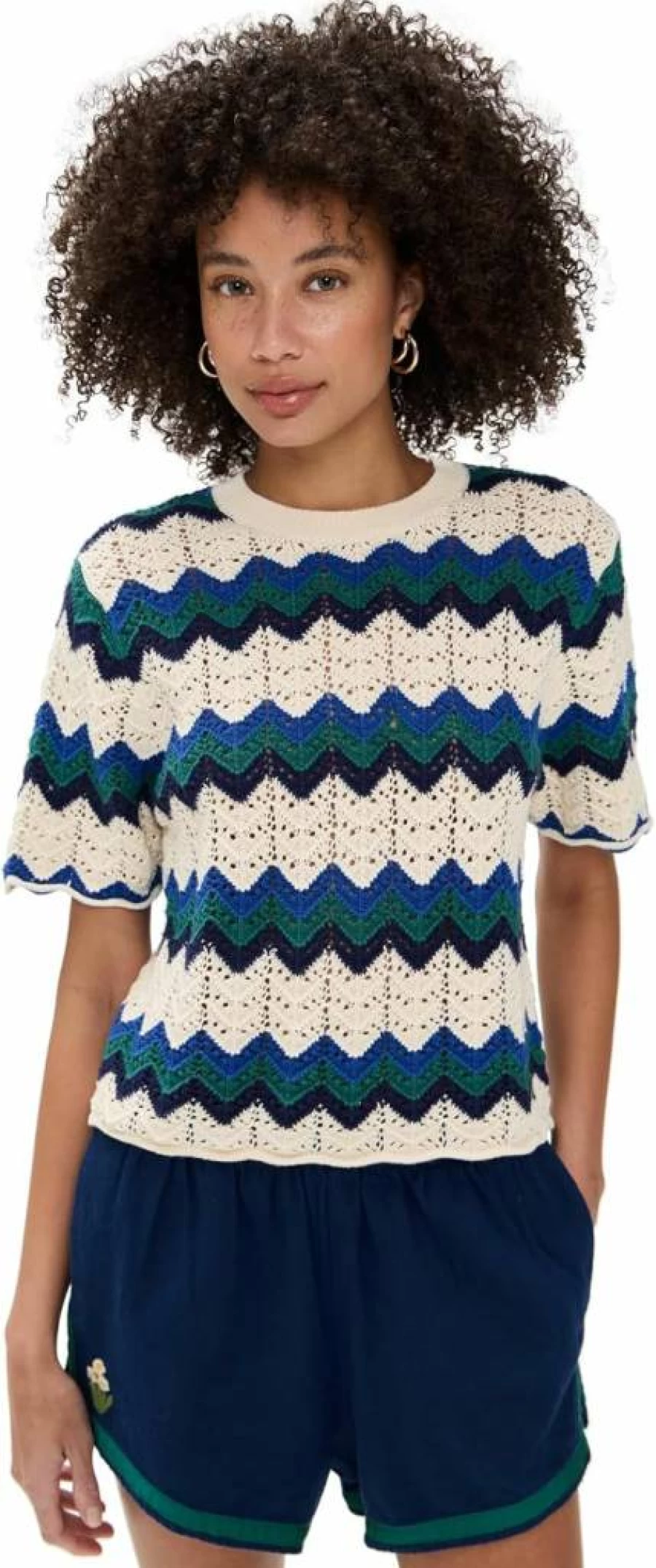Birds of Paradise Women's Jules Sweater T-Shirt - Casual Knit Top