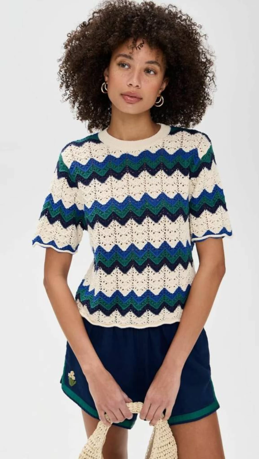 Birds of Paradise Women's Jules Sweater T-Shirt - Casual Knit Top