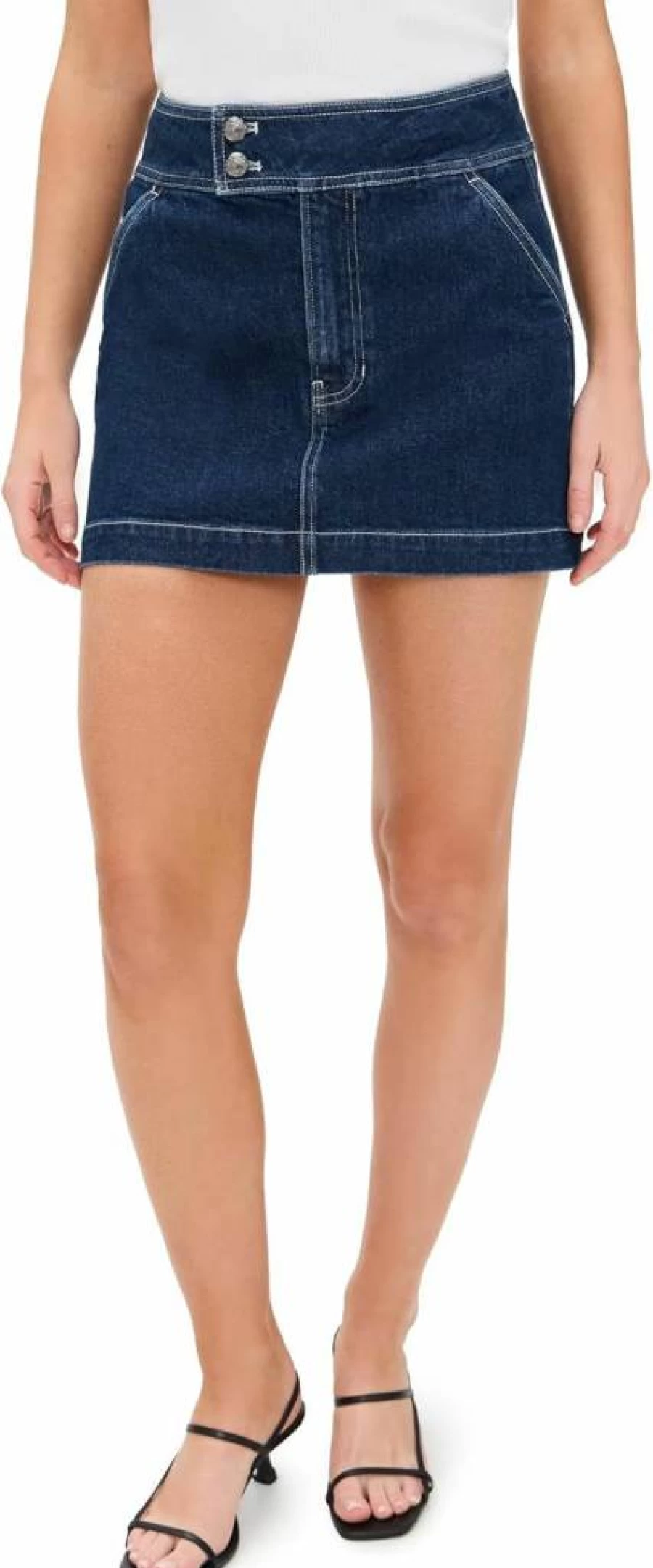 Veronica Beard Jean Women's Bowen Denim Mini Skirt