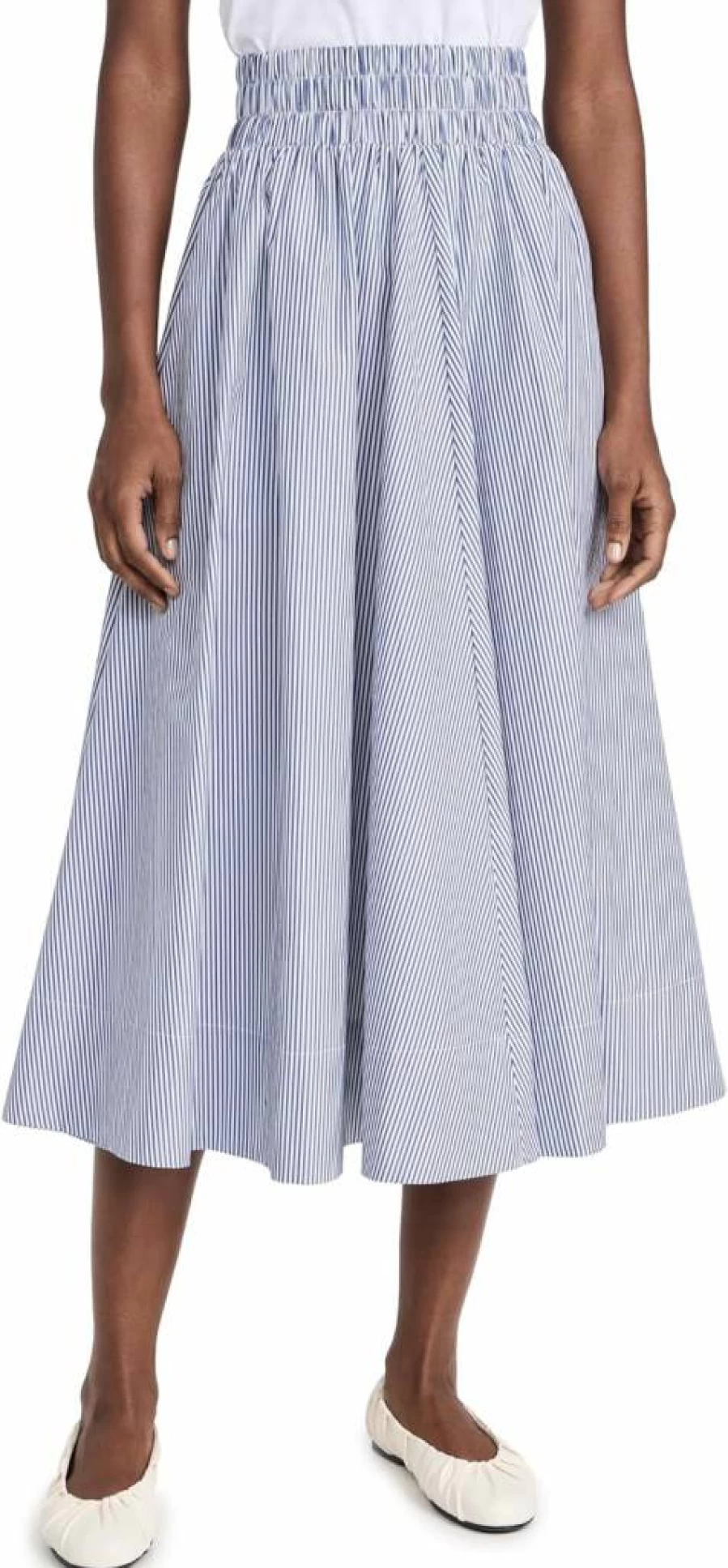 Suzie Kondi Women's Kyria Flowy Circle Skirt - Elegant High Waist A-Line Swing Skirt for Women