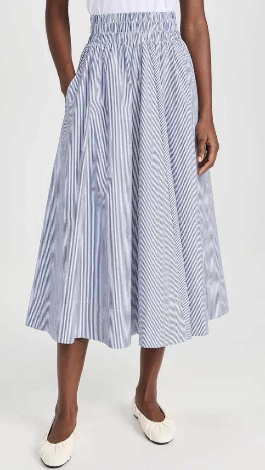 Suzie Kondi Women's Kyria Flowy Circle Skirt - Elegant High Waist A-Line Swing Skirt for Women