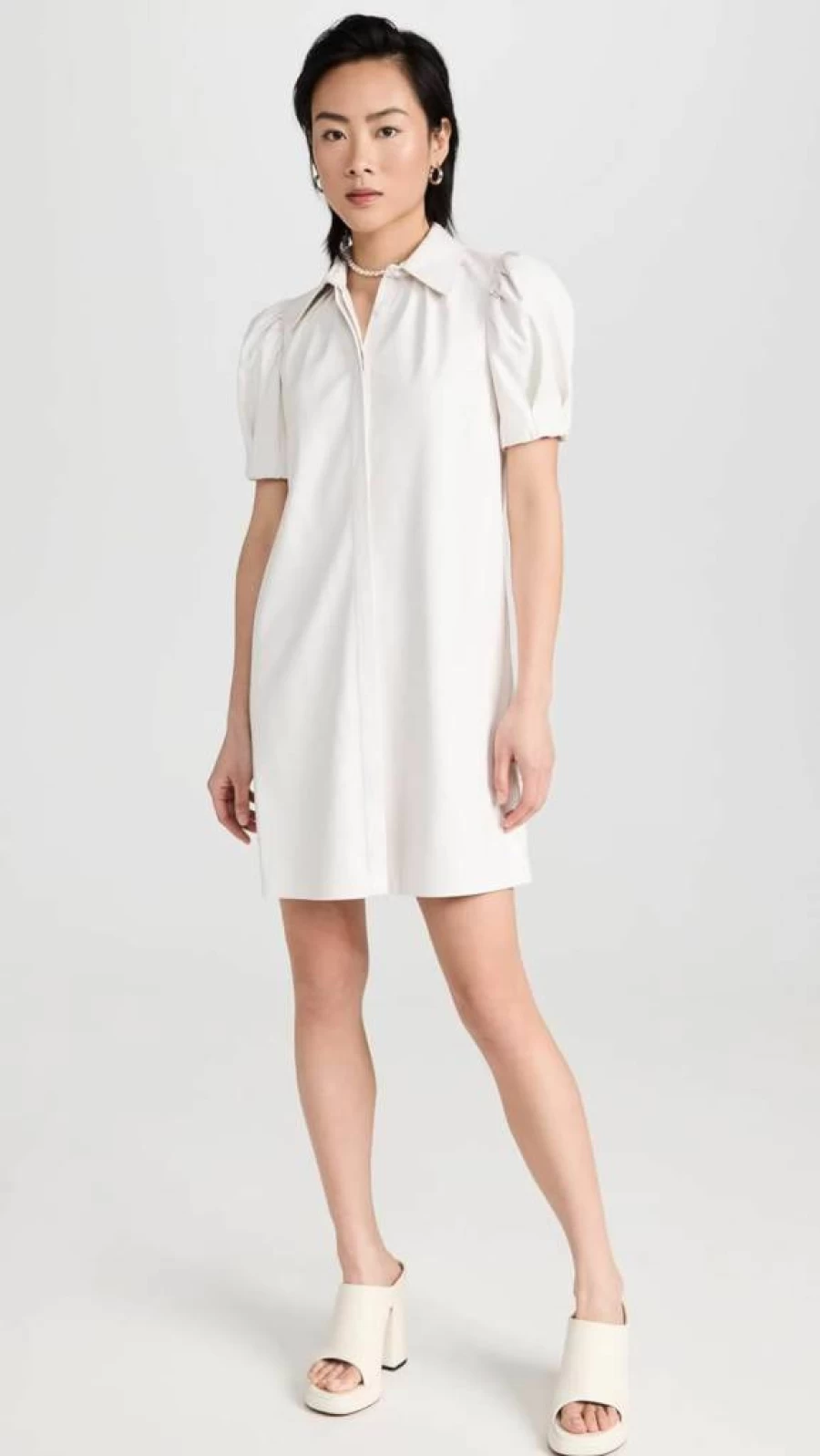 Alice + Olivia Women's Jem Vegan Leather Dress - Stylish Vegan Leather Dress by Alice + Olivia