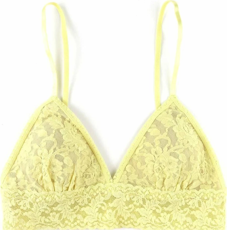 Hanky Panky Women's Signature Lace Bralette with Light Padding for Comfort and Support