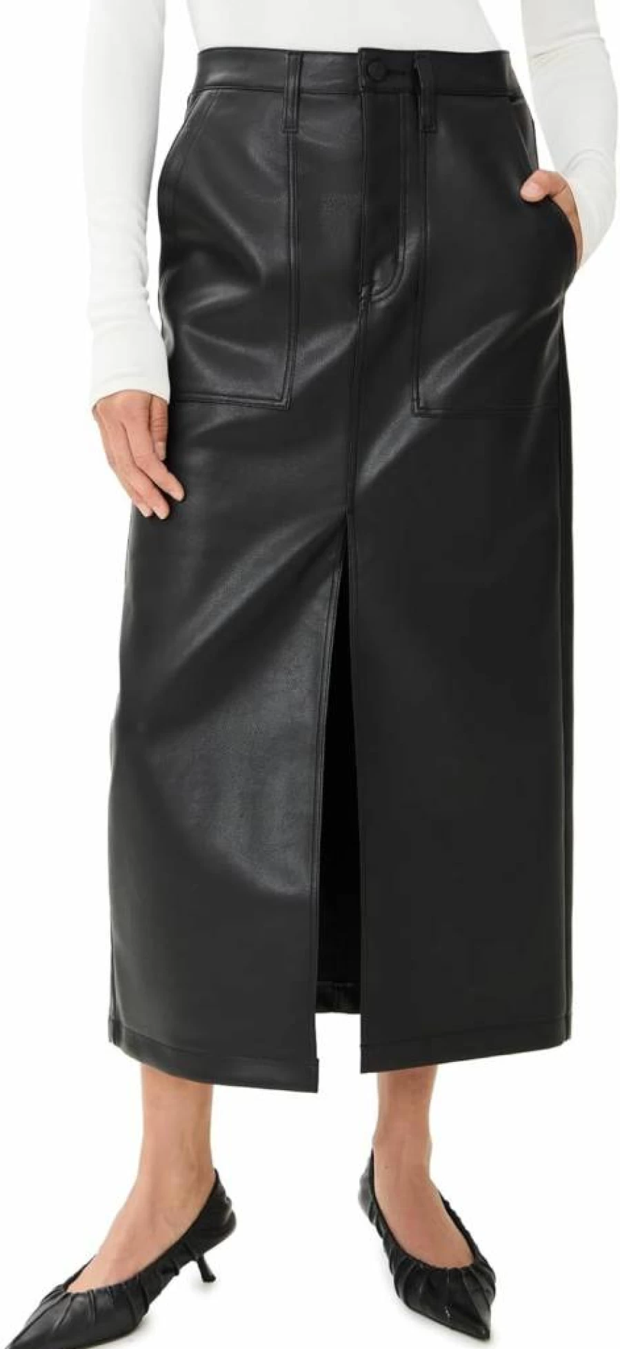 Pistola Denim Women's Alice Utility Denim Skirt - High Waisted A-Line Vintage Style
