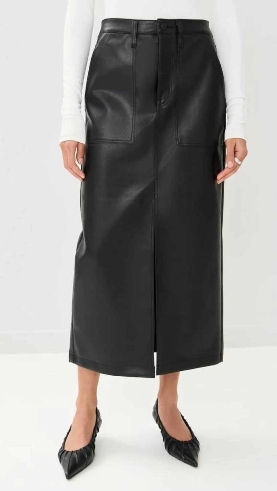 Pistola Denim Women's Alice Utility Denim Skirt - High Waisted A-Line Vintage Style