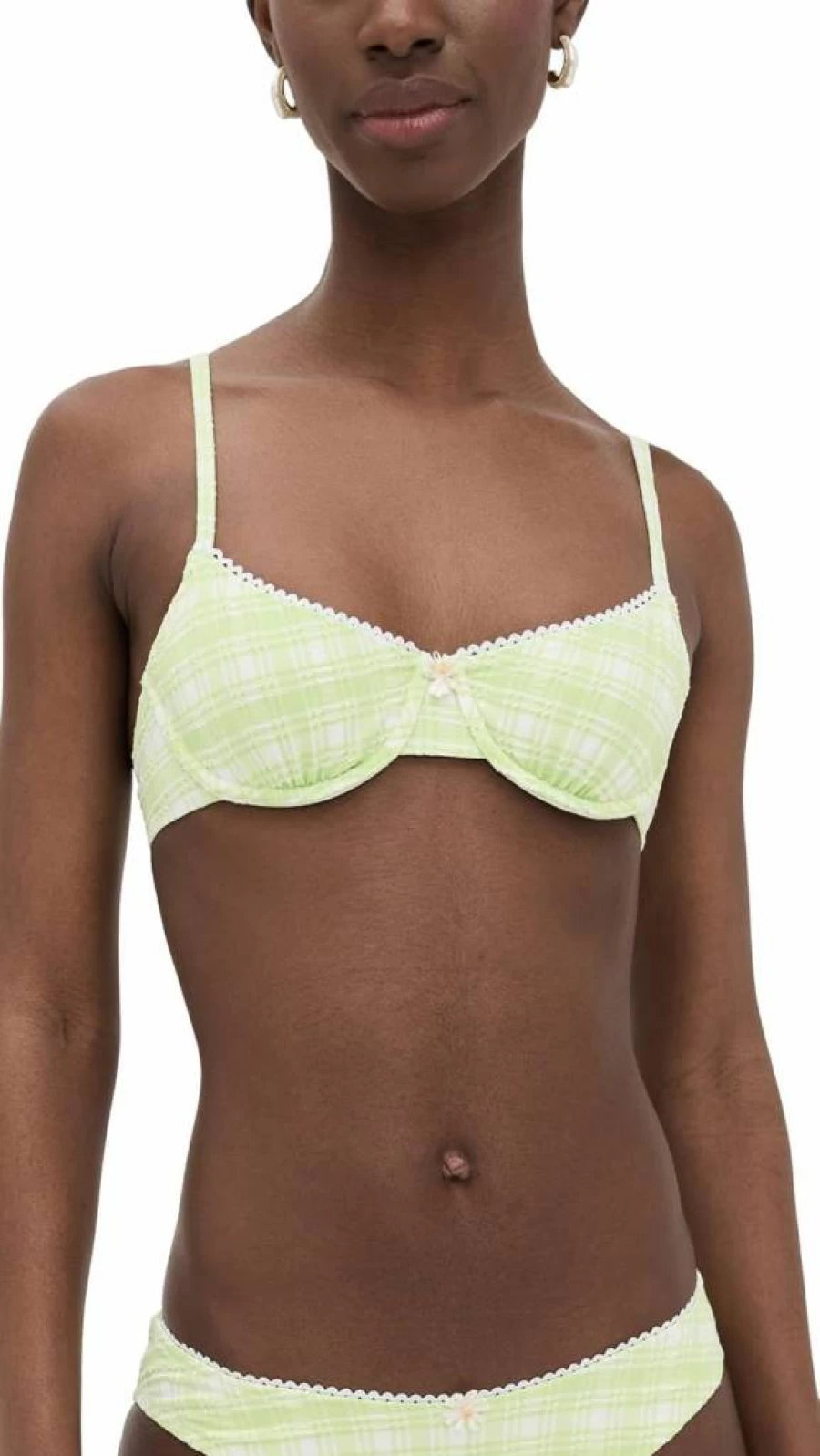 Solid & Striped Women's Daphne Bikini Top - Striped Swimwear for Women