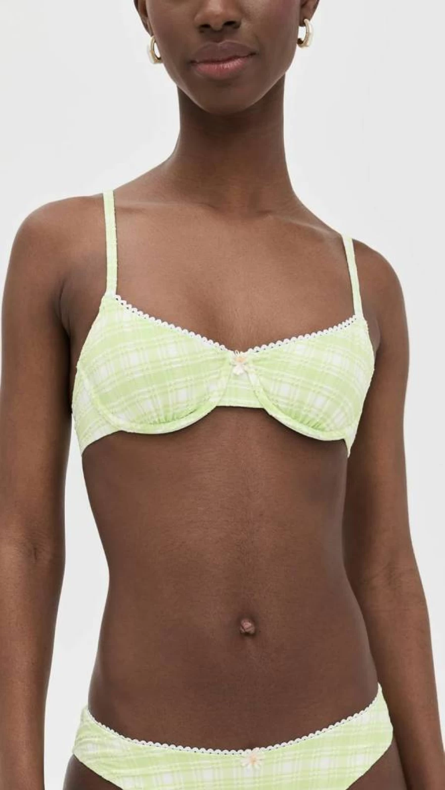 Solid & Striped Women's Daphne Bikini Top - Striped Swimwear for Women