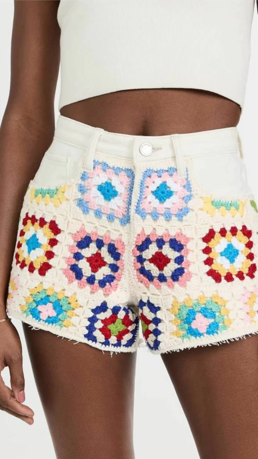 BLANKNYC Women's Love Is Love Denim Shorts - High Waisted Distressed Vintage Style