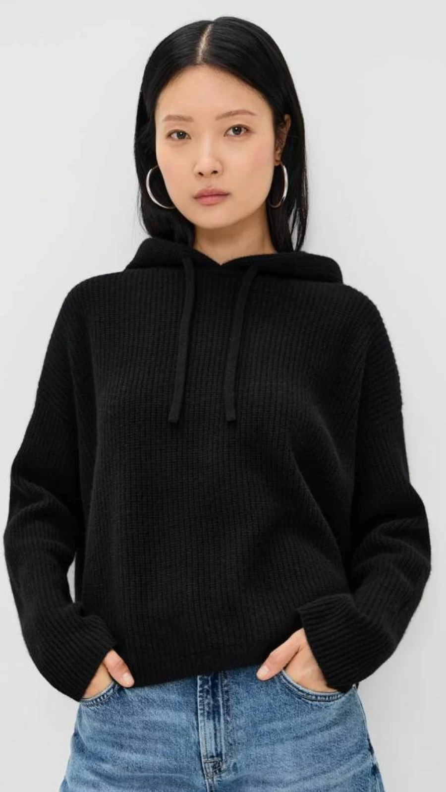 Amazon Premium Cashmere Fisherman Hoodie – Soft & Warm Men's Pullover Sweater