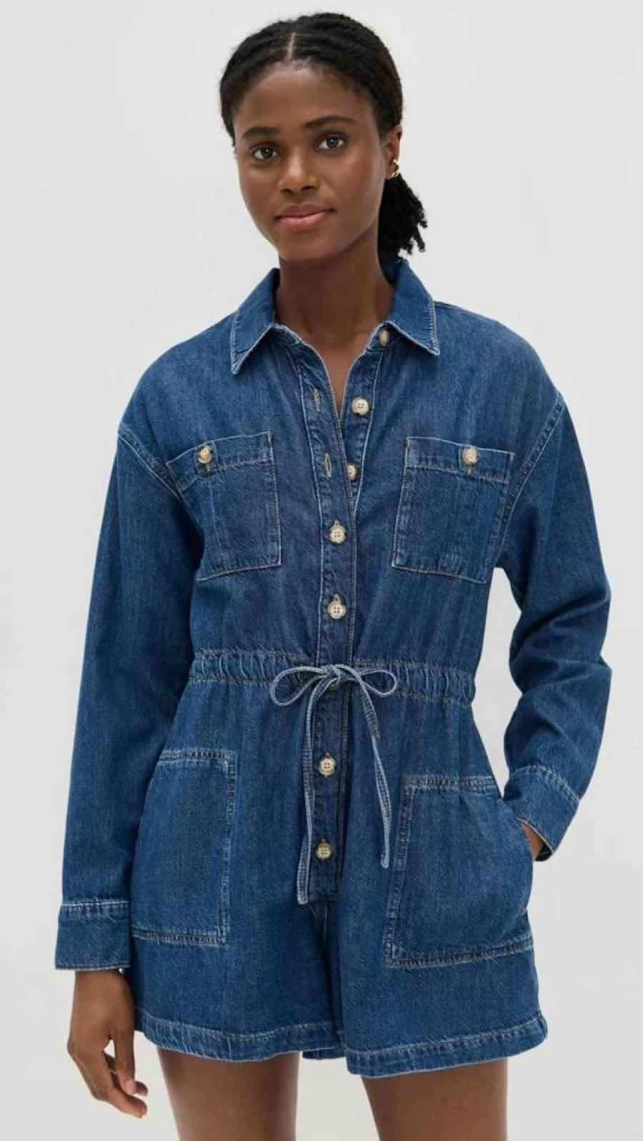 PAIGE Women's Madigan Romper - Stylish Casual Jumpsuit for Women