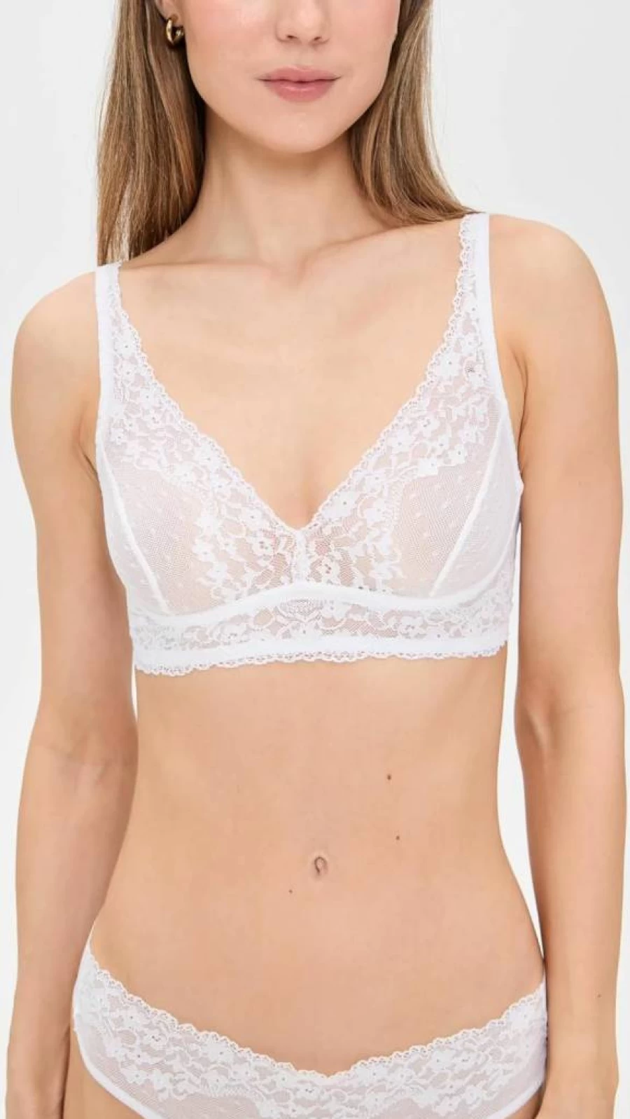 Commando Women's Lace Bralette - Double Take Comfort & Support