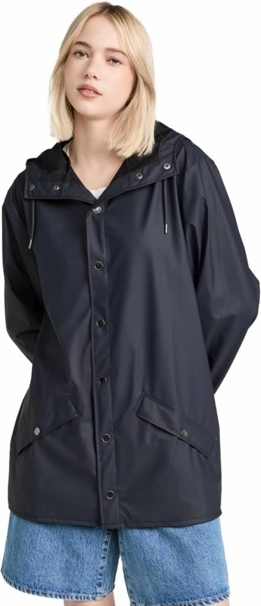RAINS Waterproof Jacket for Men & Women - Lightweight Raincoat for Biking & Outdoor Activities