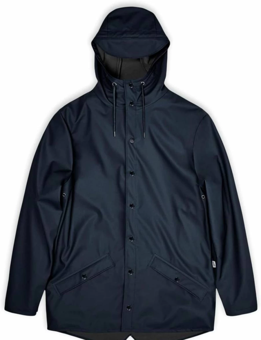 RAINS Waterproof Jacket for Men & Women - Lightweight Raincoat for Biking & Outdoor Activities