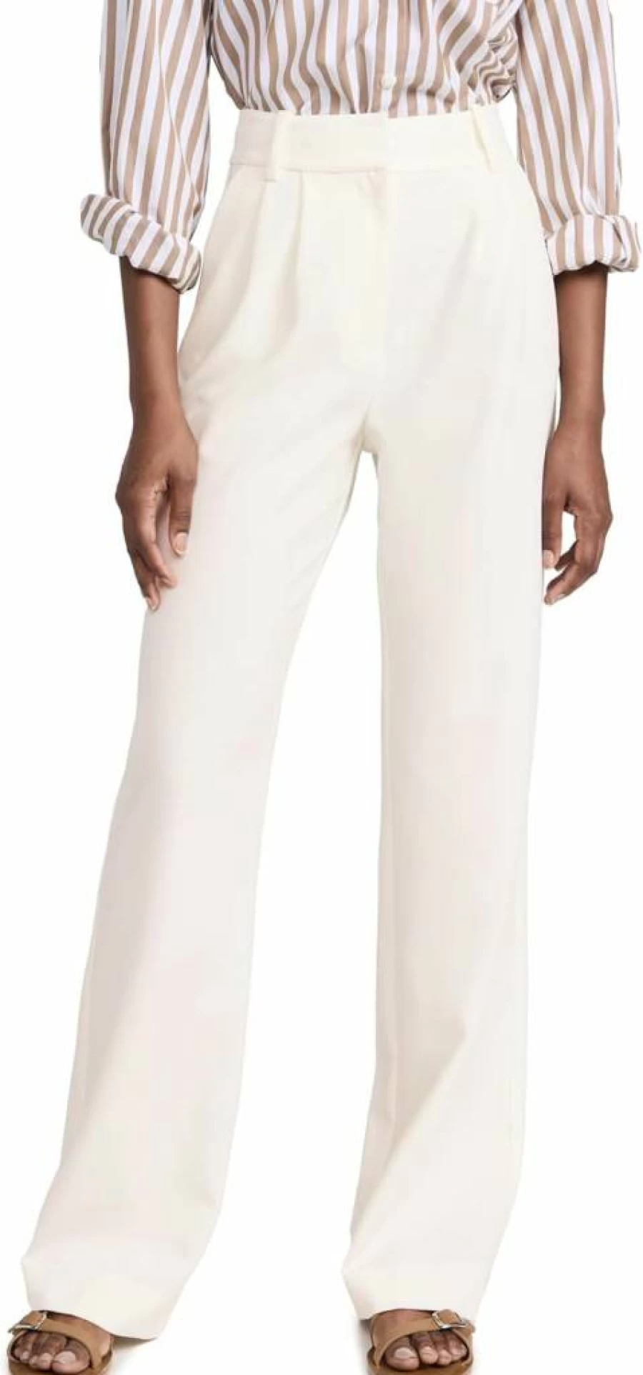 Favorite Daughter Women's High-Waisted Wide-Leg Pants - Classic Comfort & Style