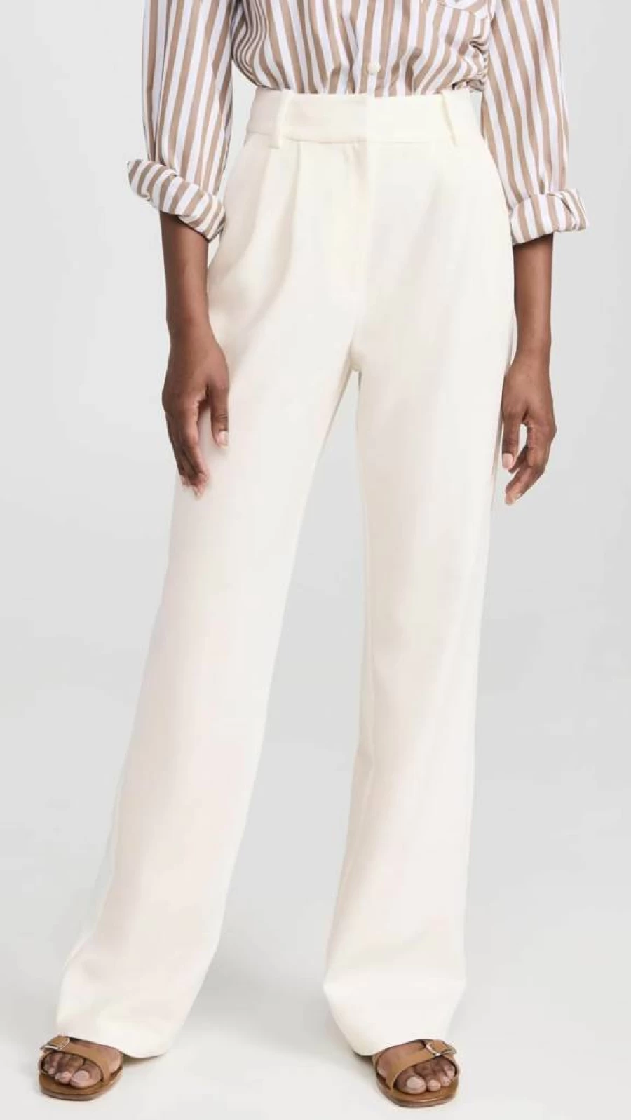 Favorite Daughter Women's High-Waisted Wide-Leg Pants - Classic Comfort & Style