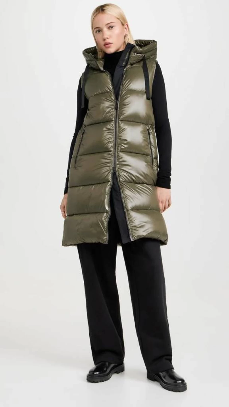 Save The Duck Women's Iria Puffer Vest – Lightweight Eco-Friendly Quilted Jacket