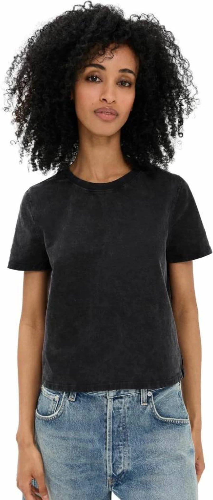 Free Women's Everyday Basic Tee by Free People - Soft Casual Short Sleeve Top