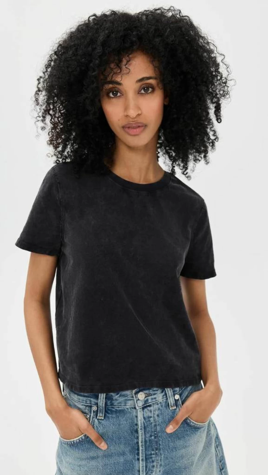 Free Women's Everyday Basic Tee by Free People - Soft Casual Short Sleeve Top