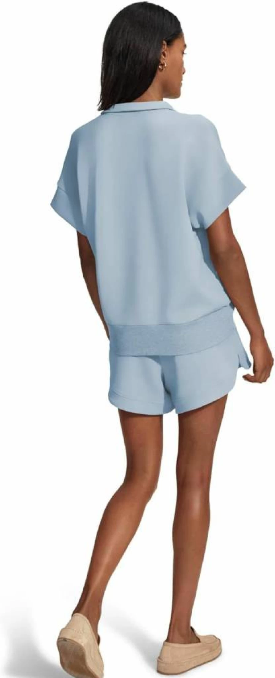 Varley Women's Ritchie Short Sleeve Sweatshirt - Casual Comfort Pullover Top