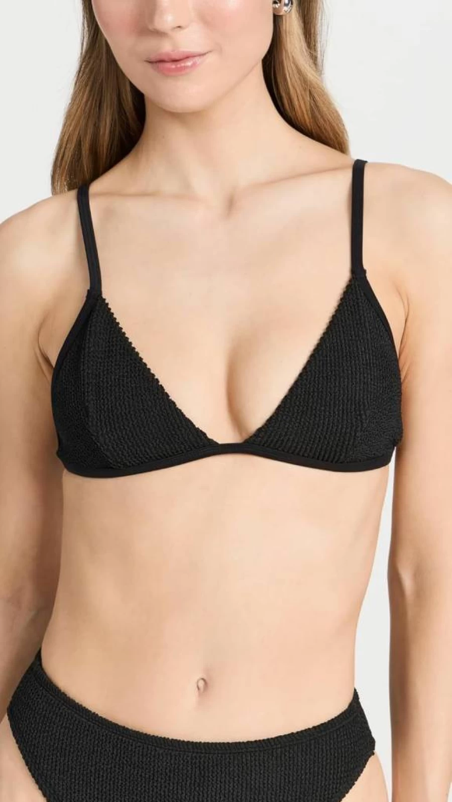 Good American Women's Always Fits Bikini Top | Adjustable Swimwear for Women | Comfortable Bikini Bra