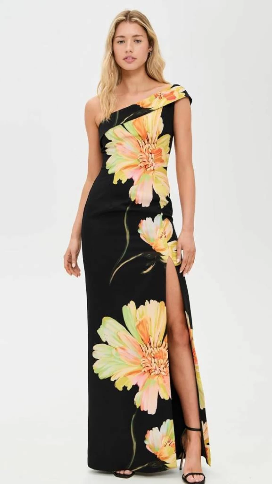 Black Halo Women's Dolan Evening Gown - Elegant Formal Dress for Special Occasions