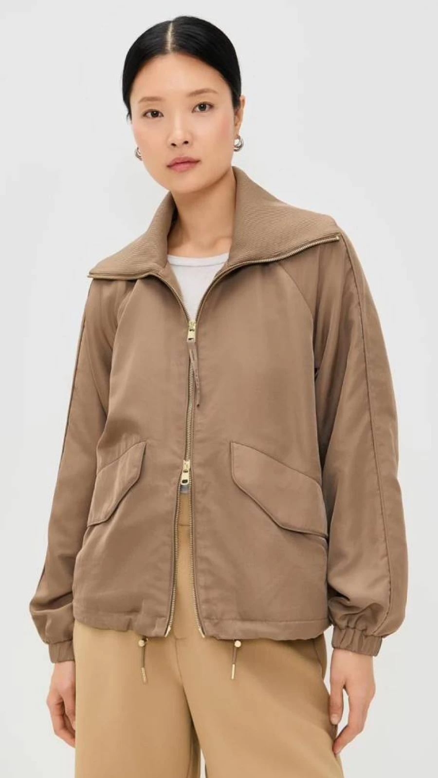 Varley Morven Blouson Jacket for Women - Lightweight Water-Resistant Outerwear