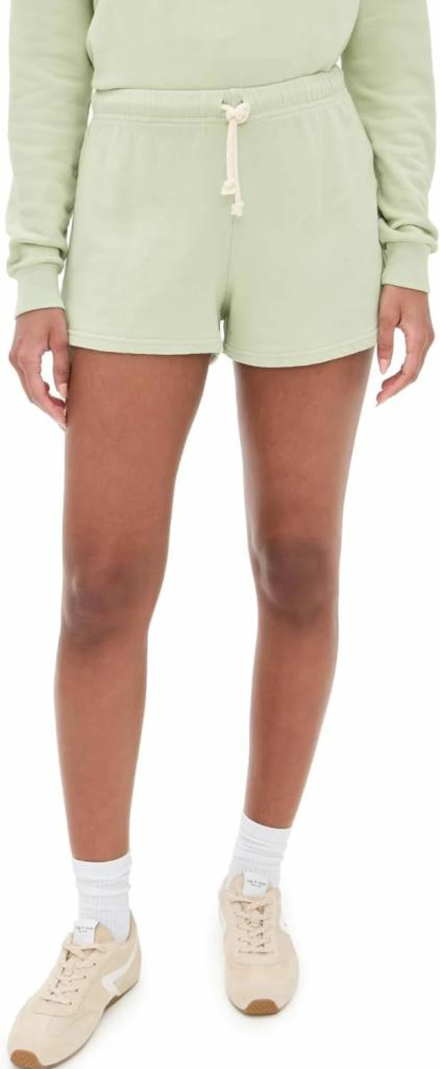 PerfectWhiteTee Women's French Terry Sweat Shorts - Comfortable Casual Lounge Shorts