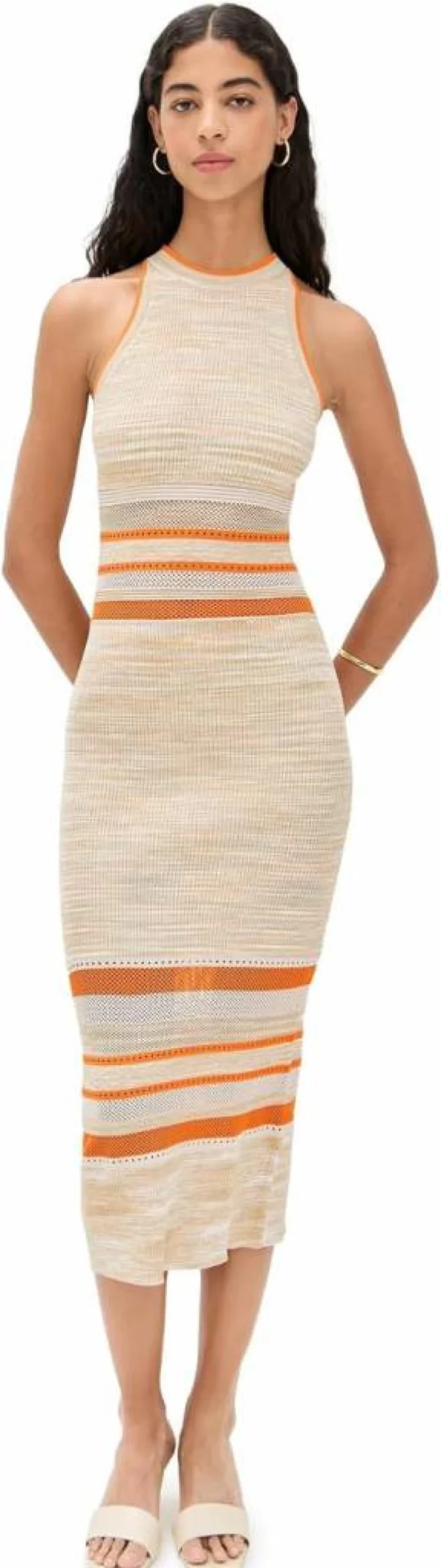 Ramy Brook Women's Sahara Dress - Elegant Flowy Summer Dress with V-Neck and Short Sleeves