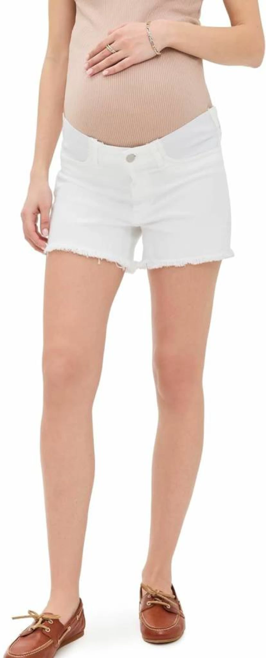 Joe's Maternity Shorts for Women - The Ozzie Comfort Fit Pregnancy Shorts