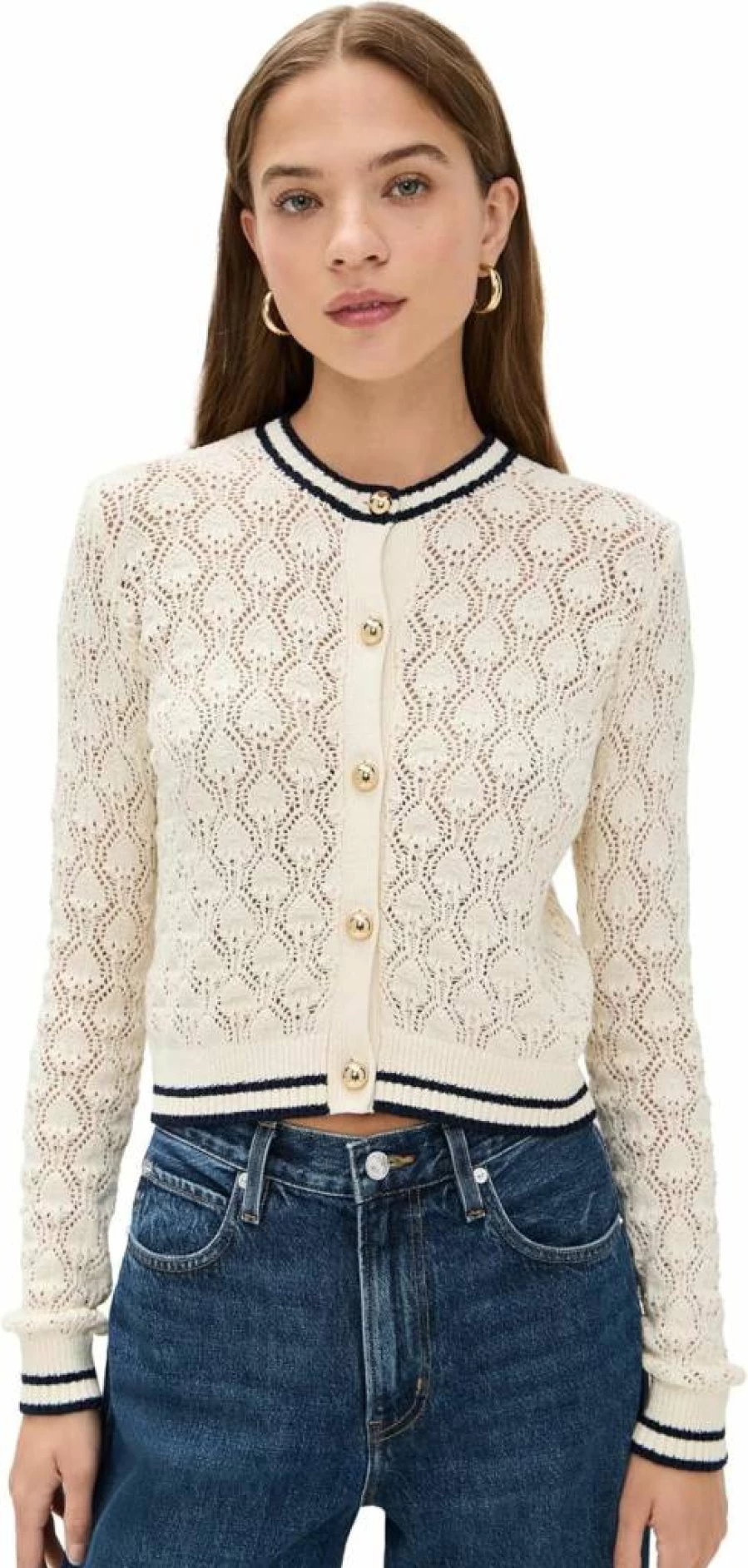 FRAME Women's The Rookie Cardigan - Soft Knit Sweater for Women