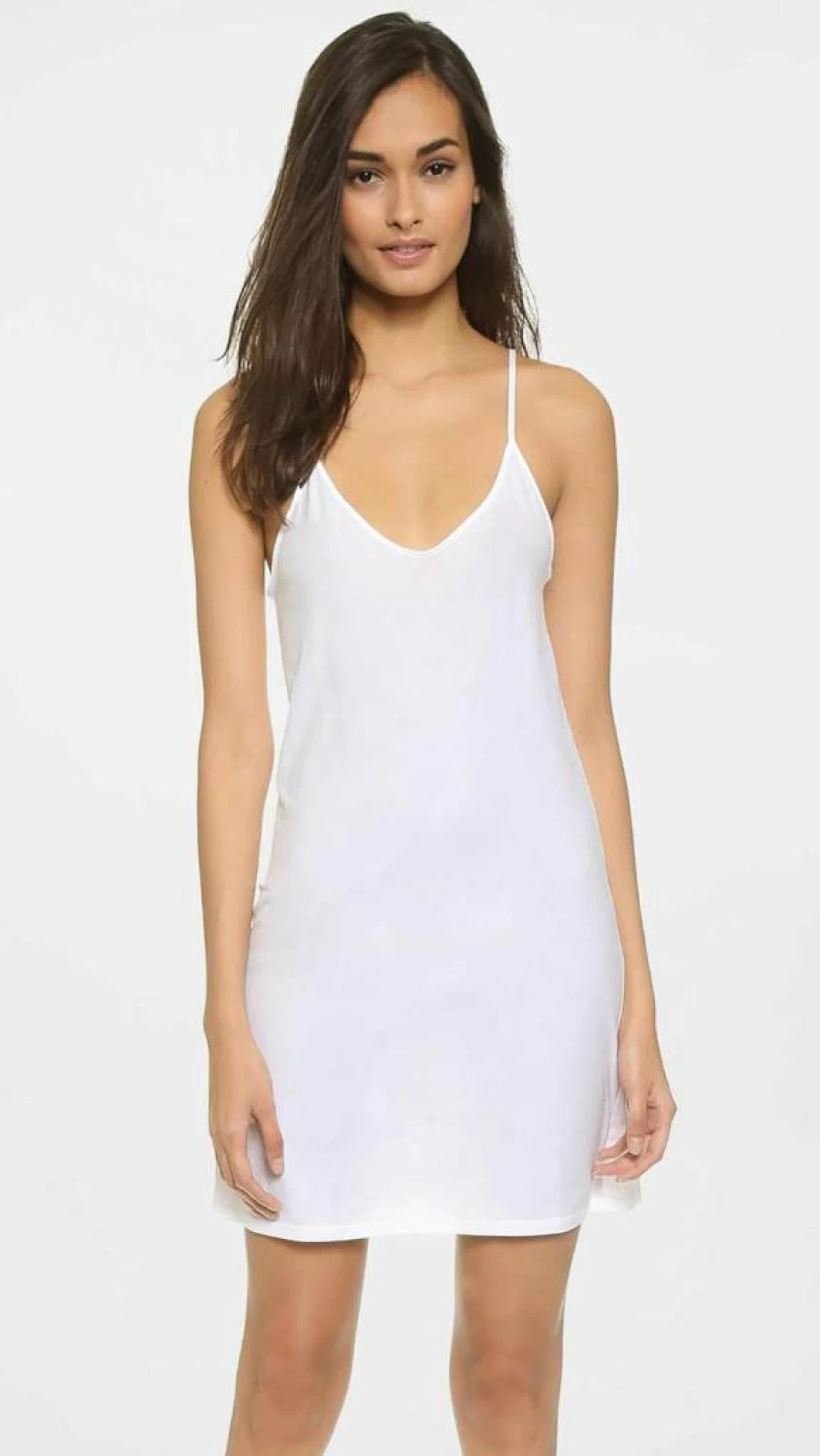 SKIN Women's Lace Trimmed Slip - Elegant & Comfortable Nightwear