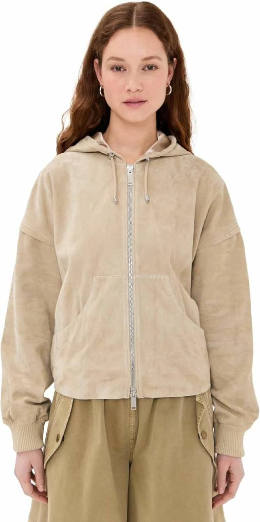 HALFBOY Women's Hooded Bomber Jacket - Stylish Zip-Up Lightweight Outerwear for Casual Wear