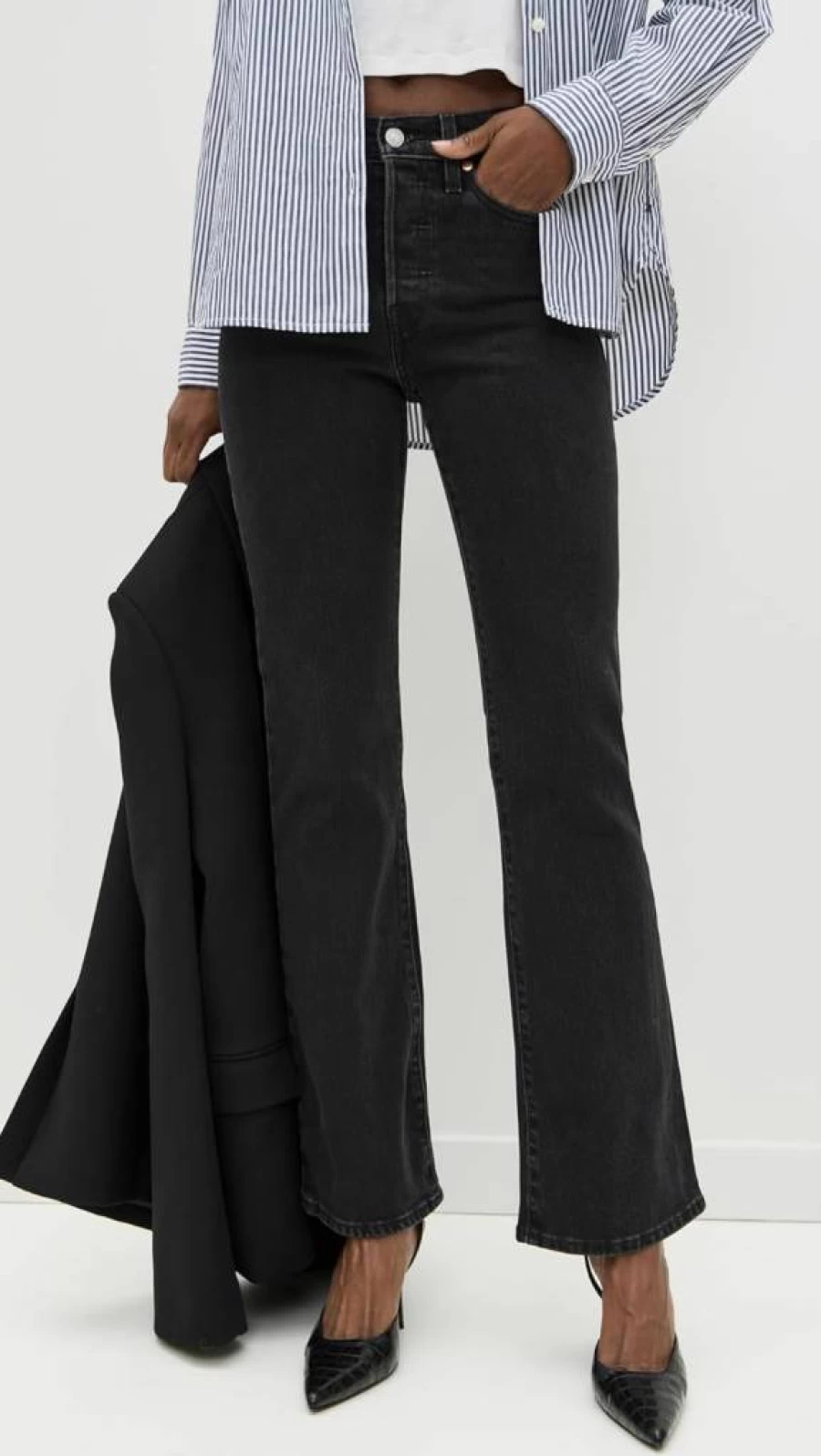 Levi's Women's Wedgie Bootcut Jeans - High Waist Slim Fit Denim Pants for Women