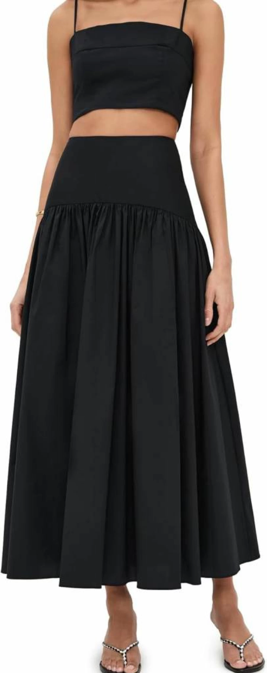 STAUD Women's Procida Skirt - Stylish Floral Midi Skirt for Women