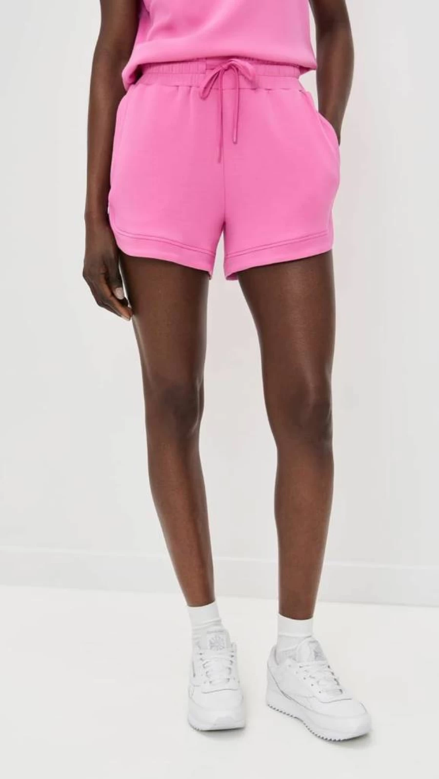 Varley Women's Ollie High Rise 3.5" Shorts - Athletic Running Yoga Shorts for Women