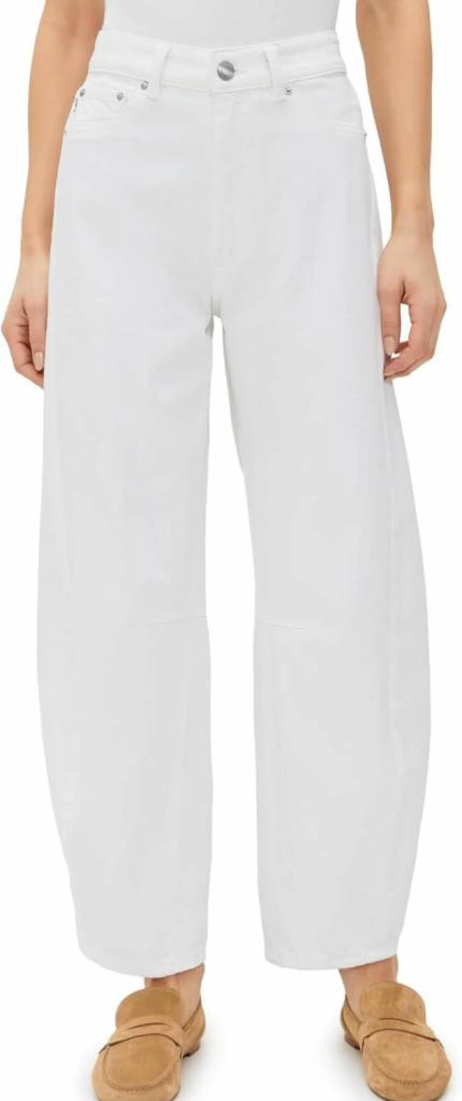 DL1961 Women's Miro High Rise Barrel Leg Jeans - Sustainable Denim