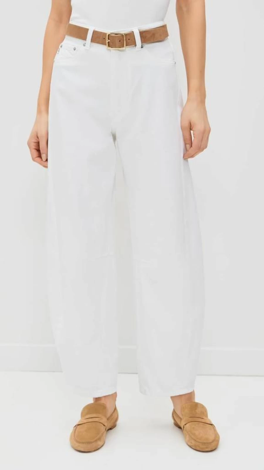 DL1961 Women's Miro High Rise Barrel Leg Jeans - Sustainable Denim
