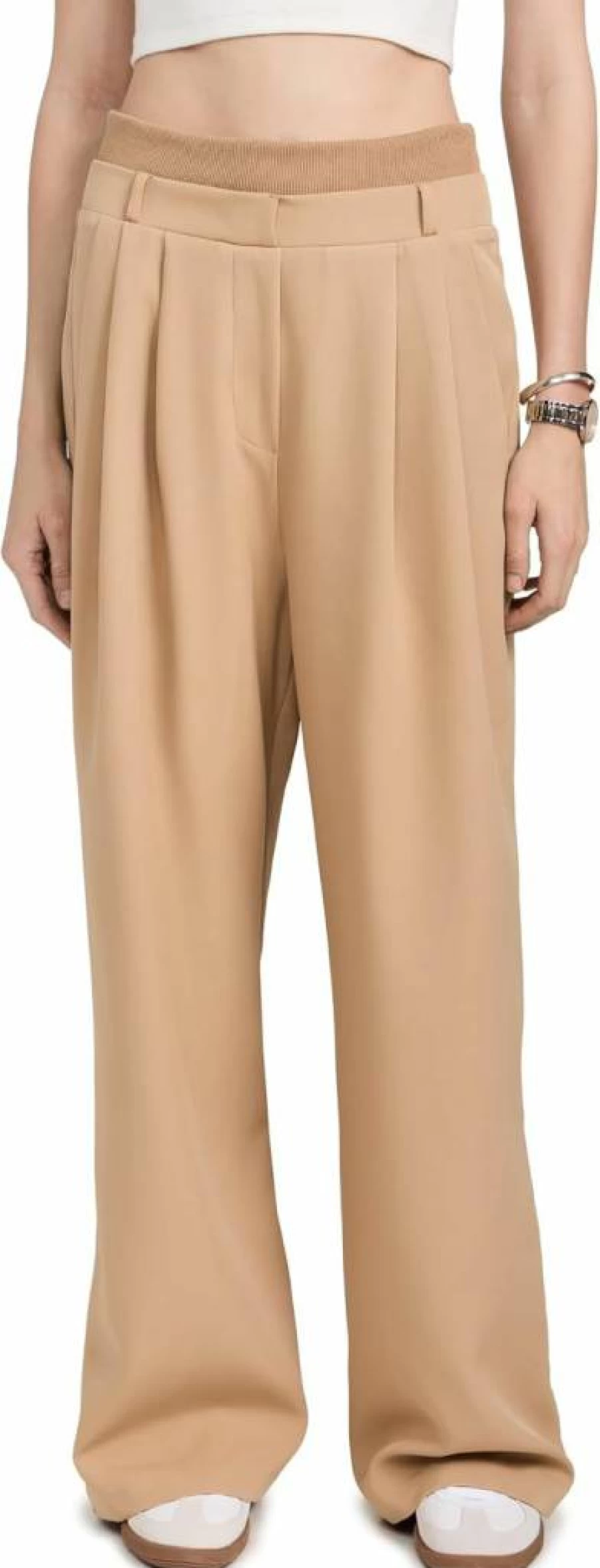 Lioness Women's High-Waisted Schiffer Pants - Elegant & Comfortable Trousers for Casual & Office Wear