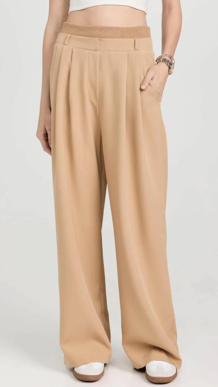 Lioness Women's High-Waisted Schiffer Pants - Elegant & Comfortable Trousers for Casual & Office Wear