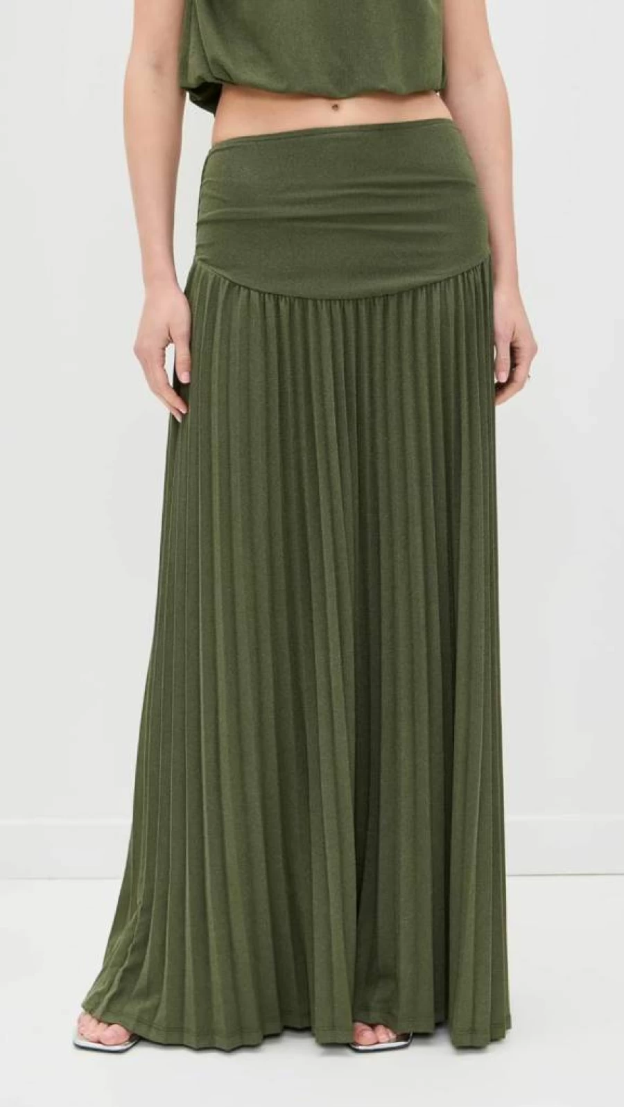 Lioness Women's Field Of Dreams Maxi Skirt - Flowy Bohemian Summer Long Skirt