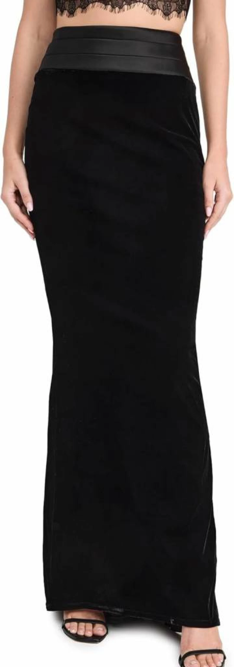 Retrofete Women's Flora Velvet Mini Skirt - Luxurious Velvet A-Line Skirt for Women