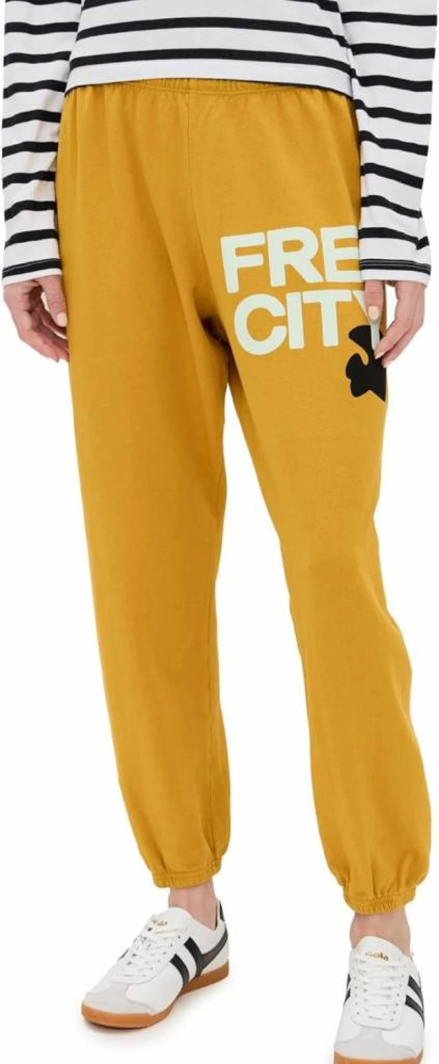 FREECITY Women's High-Waisted Loose Fit Sweatpants - Soft Casual Joggers for Comfort & Style