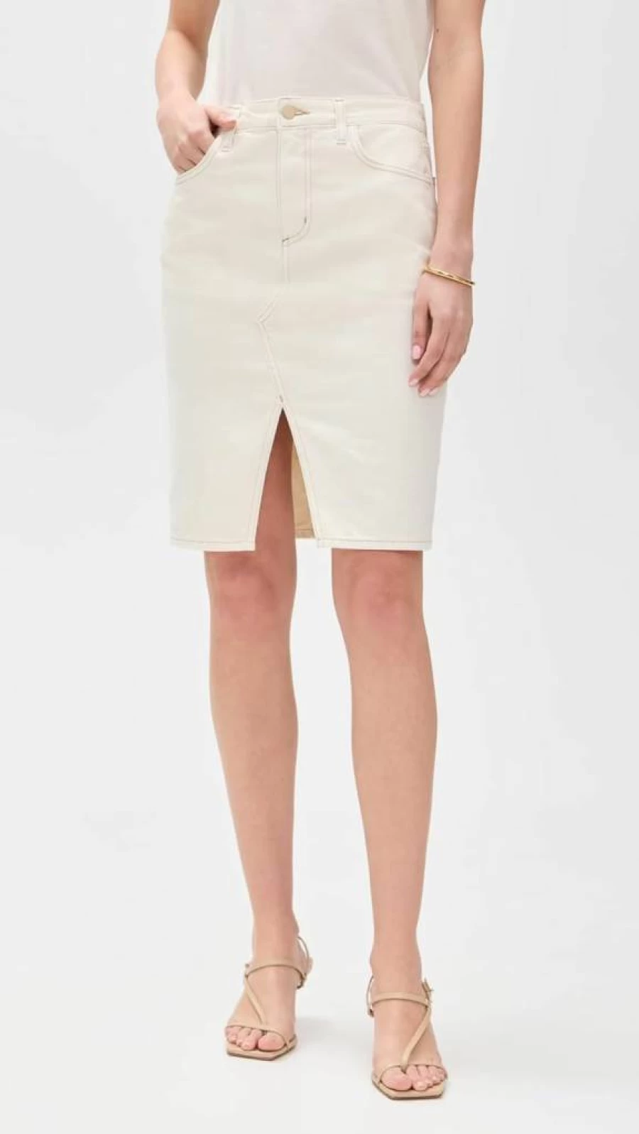 L'AGENCE Women's Tylee Knee-Length Skirt | Stylish Designer Skirt for Women