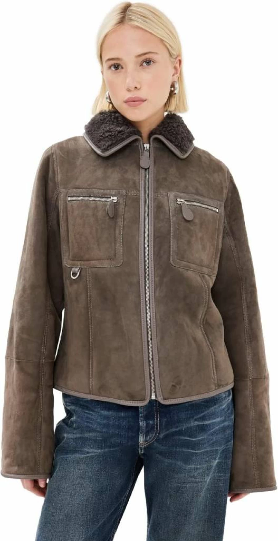 SAKS POTTS Women's Felix Jacket - Premium Outerwear for Stylish Comfort