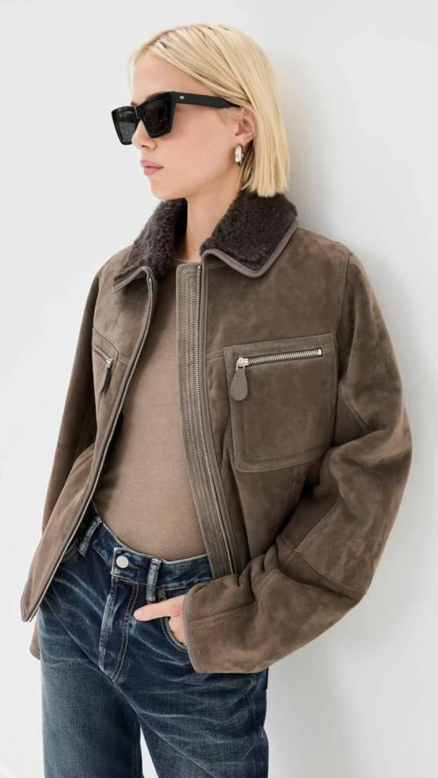 SAKS POTTS Women's Felix Jacket - Premium Outerwear for Stylish Comfort