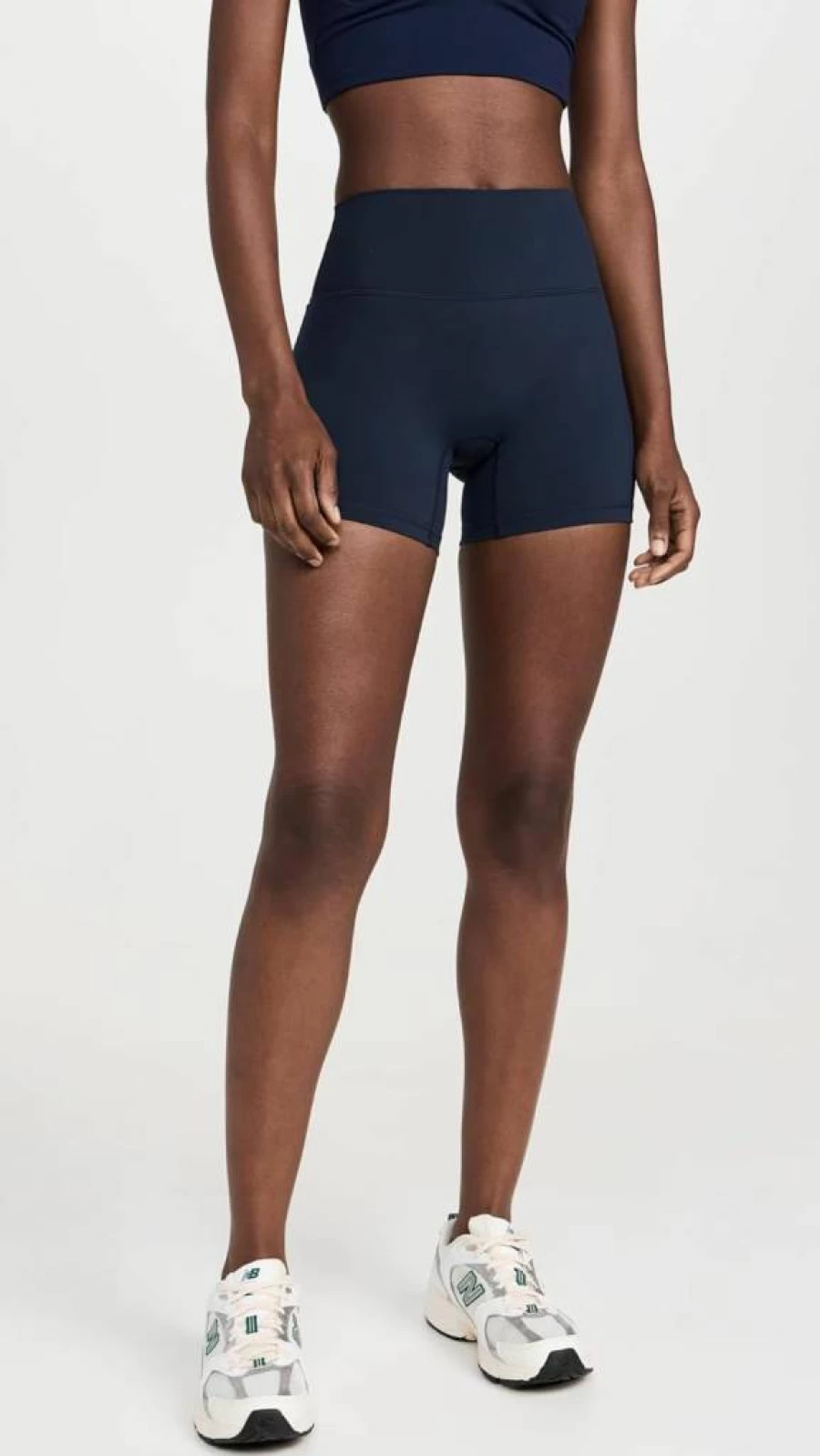 SET Active Women's High-Waisted Bike Shorts - Sporty & Comfortable Workout Shorts for Cycling & Gym