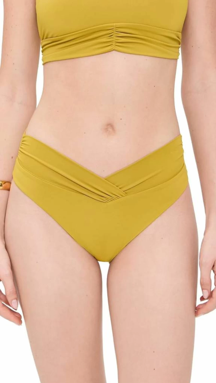 Riot Swim Women's Pico Bikini Bottoms - High-Waist Swimwear for Women